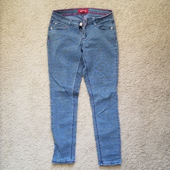 Forever 21 Cheetah Print Skinny Jeans - Picture 6 of 6